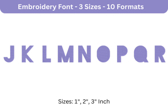Blackout Font J to R
