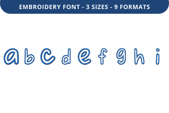 Bright Young Owl Font a to I
