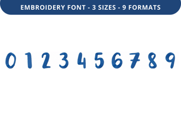 Caramallows Font 0 to 9