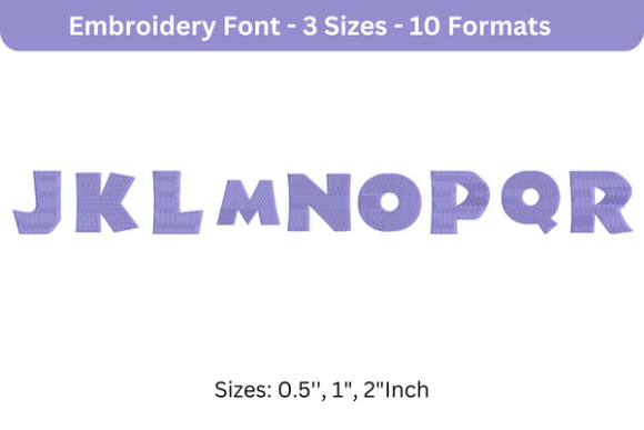 Jungle Font J to R