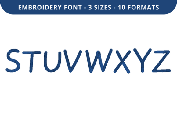 Kindred Font S to Z: A Seasonal Embroidery Review