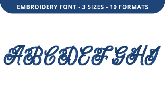 Lavern Font a to I: A Boutique Embroidery Review