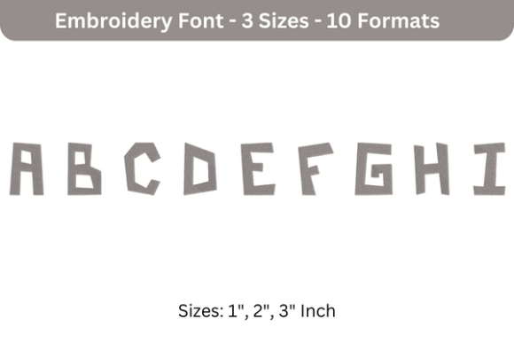 Paper Cuts Font a to I
