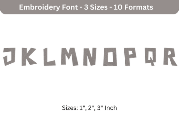 Paper Cuts Font J to R