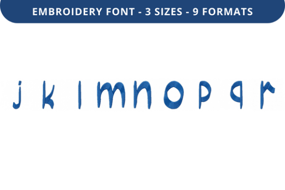 Peeling Good Font J to R