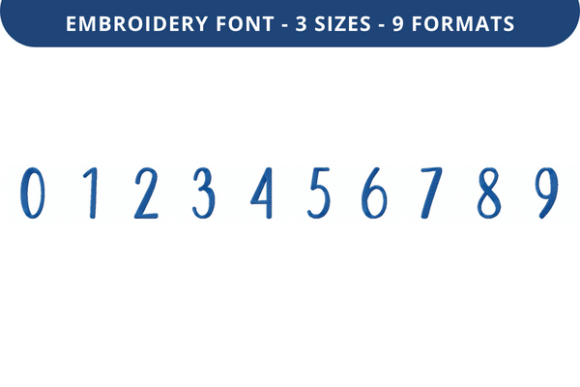 Rosmerta Font 0 to 9