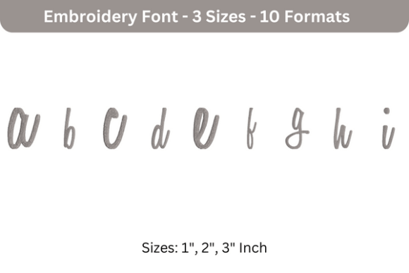 Sweet Bee Font Lowercase a to I