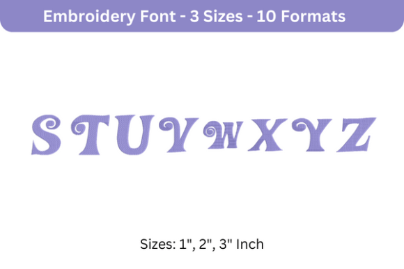 Wonka Font S to Z